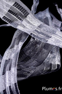 Lint - breedte 25 mm - zilverkleurig